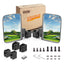 Golf Cart Side Mirrors No Drilling Required Universal