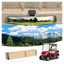 Golf Cart Mirrors Extra Wide 270 Degree Adjustable Universal