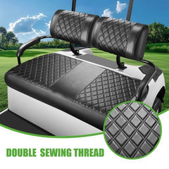 Golf Cart Leather Seat Cover for Yamaha G2-G22 No-Staple Installation