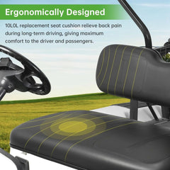 Golf Cart Front Seat and Backrest Factory Style Fits EZGO TXT
