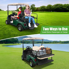 Golf Cart Folding Rear Seat Kit for EZGO RXV