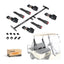 3-Point Retractable Seat Belt Kit for EZGO TXT & Club Car DS/Precedent (4-Passenger)
