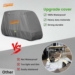 Golf Cart Cover Upgrade Extended Roof for 2/4 Passenger