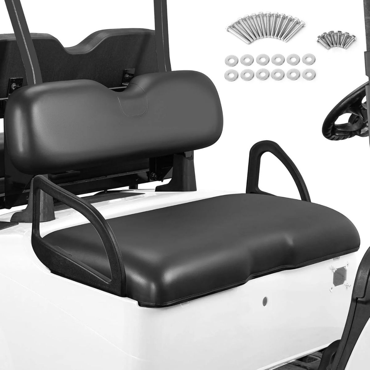 Golf Cart Seat and Back Kit for EZGO RXV 2008 Up