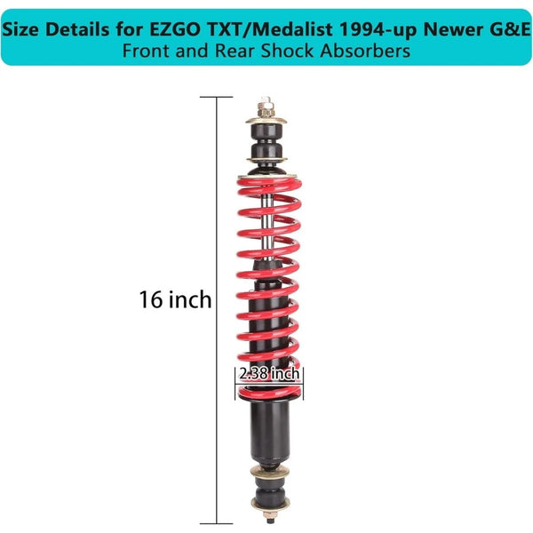 Golf Cart Heavy Duty Shock Absorber For EZGO TXT Medalist