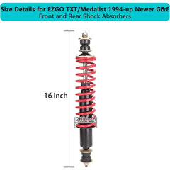 Golf Cart Heavy Duty Shock Absorber For EZGO TXT Medalist
