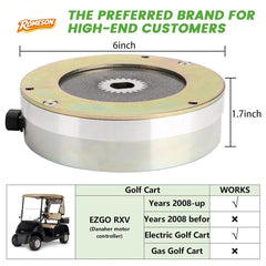 Golf Cart Motor Brake Replacement for EZGO RXV 2008-2011 Electric