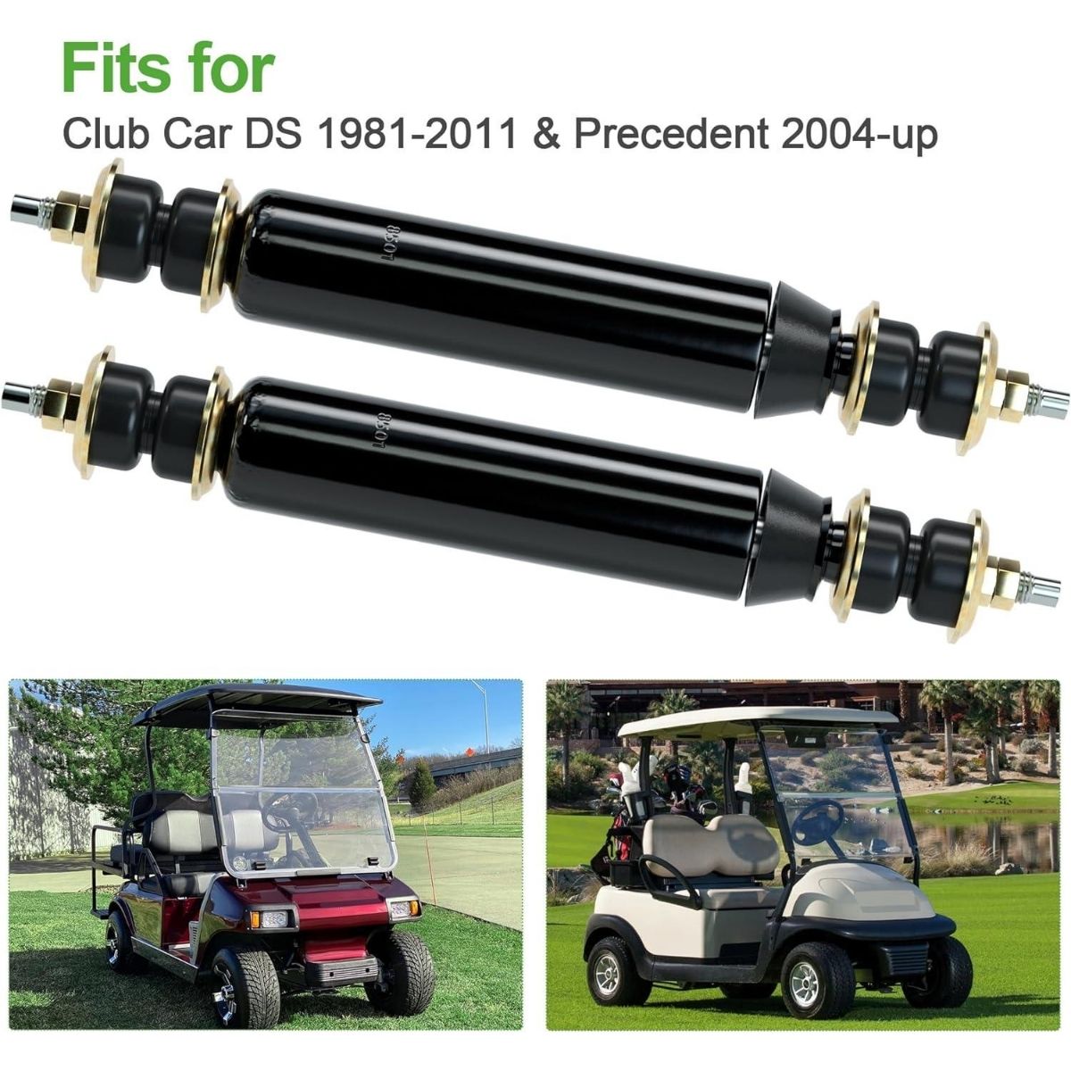 Golf Cart Rear Shocks Kit For Club Car DS Precedent Secondary image