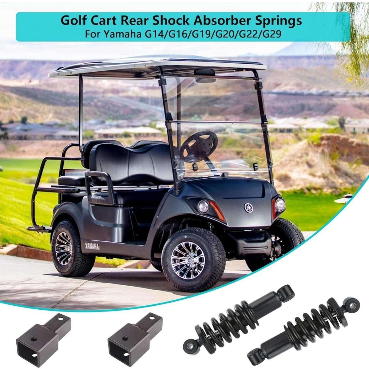 Golf Cart Lift Heavy Duty Rear Shocks Spring for Yamaha Secondary image