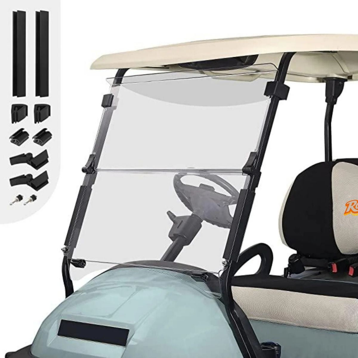 Golf Cart Windshield for Club Car Precedent 2004-Up Main image