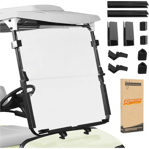 Golf Cart folding windshield for Yamaha G14 G16 G19 G&E 1995-2003