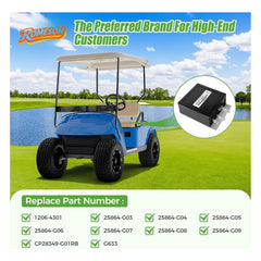 Golf Cart Speed Controller 36V 350A 5Pin Suitable for Curtis EZGO TXT and MED