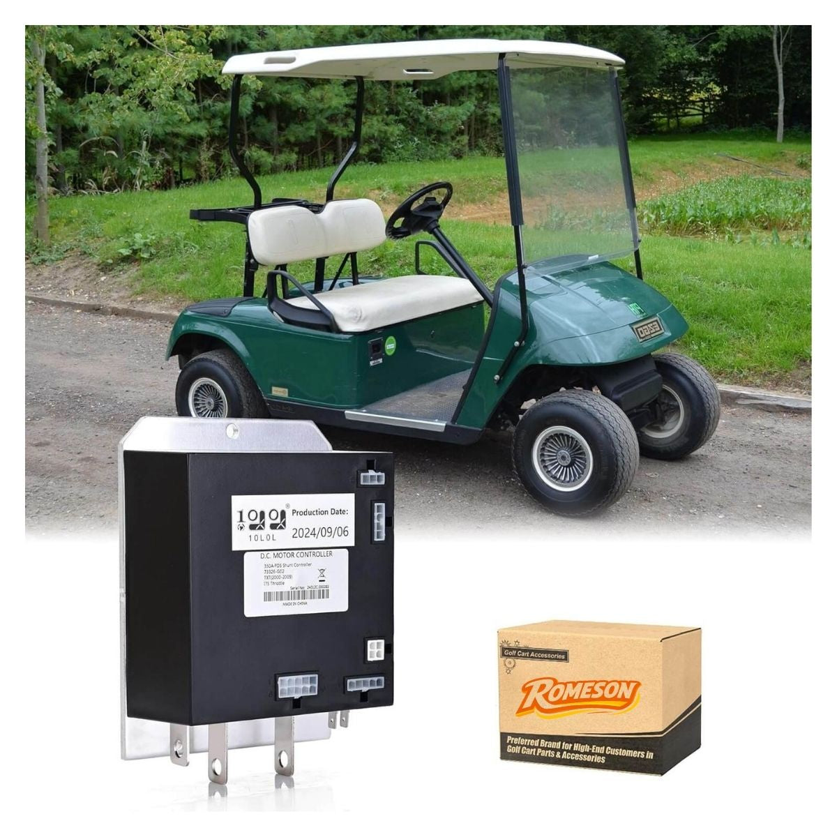 Golf Cart Motor Controller 36V 350A for EZGO TXT 2000-2009 PDS Shunt Controller Main image