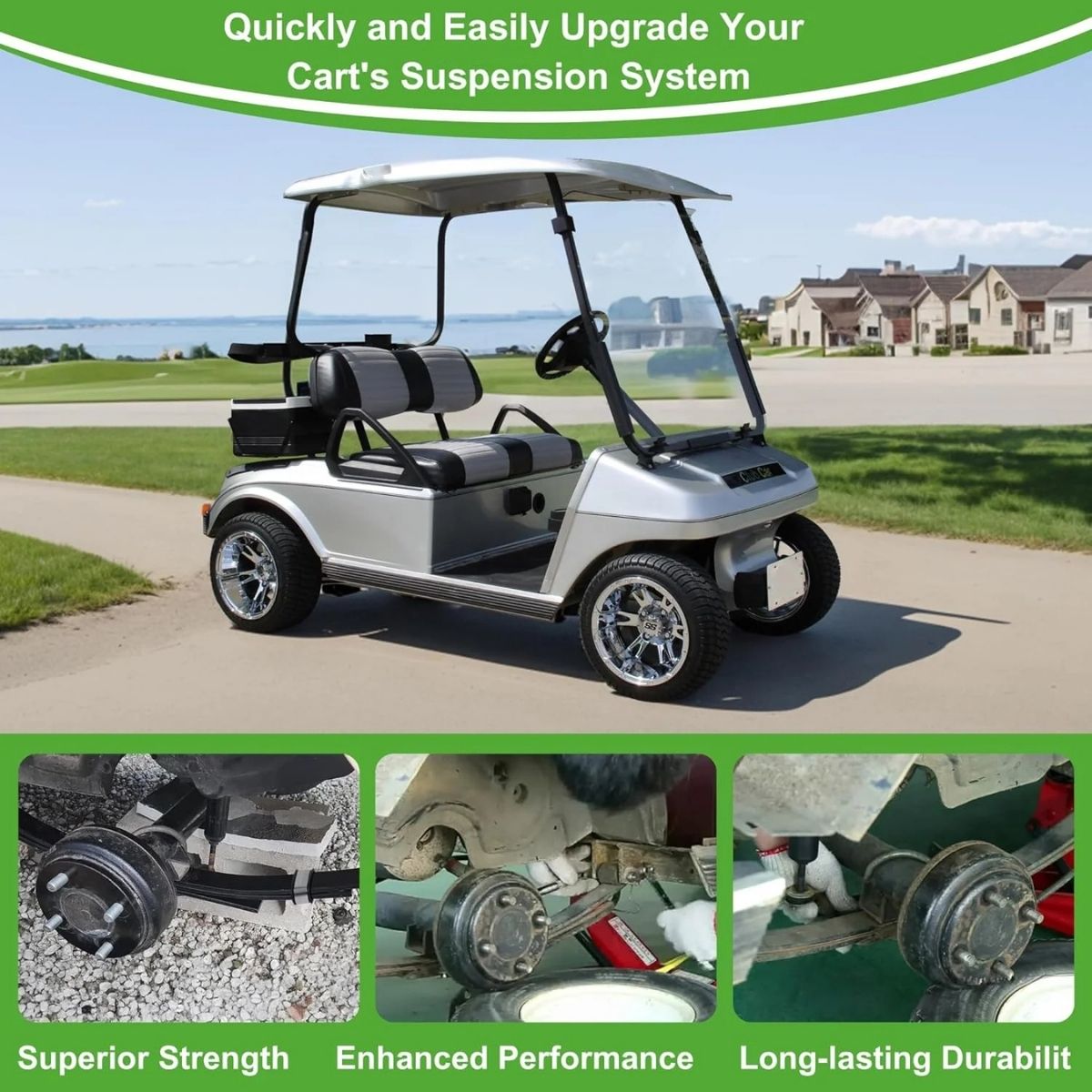 Golf Car Suspension Leaf Spring Kit for Club Car DS 1981-Up