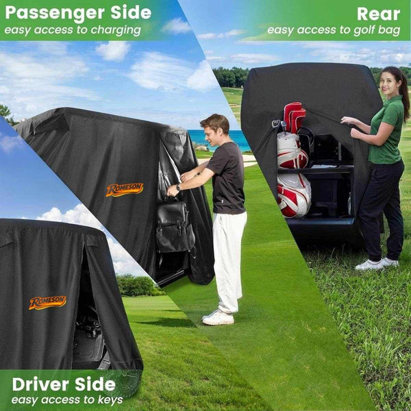 Golf Cart Cover for 2-4 passenger Waterproof Sunproof Universal