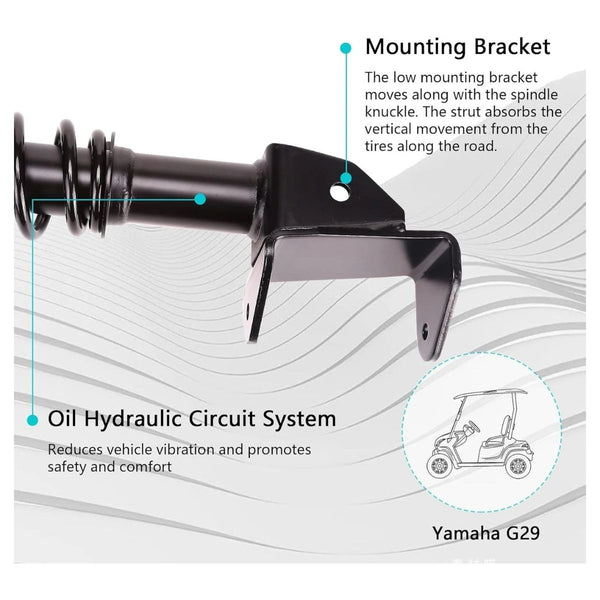 Golf Cart Front Shock Absorber Kit for Yamaha Drive G29