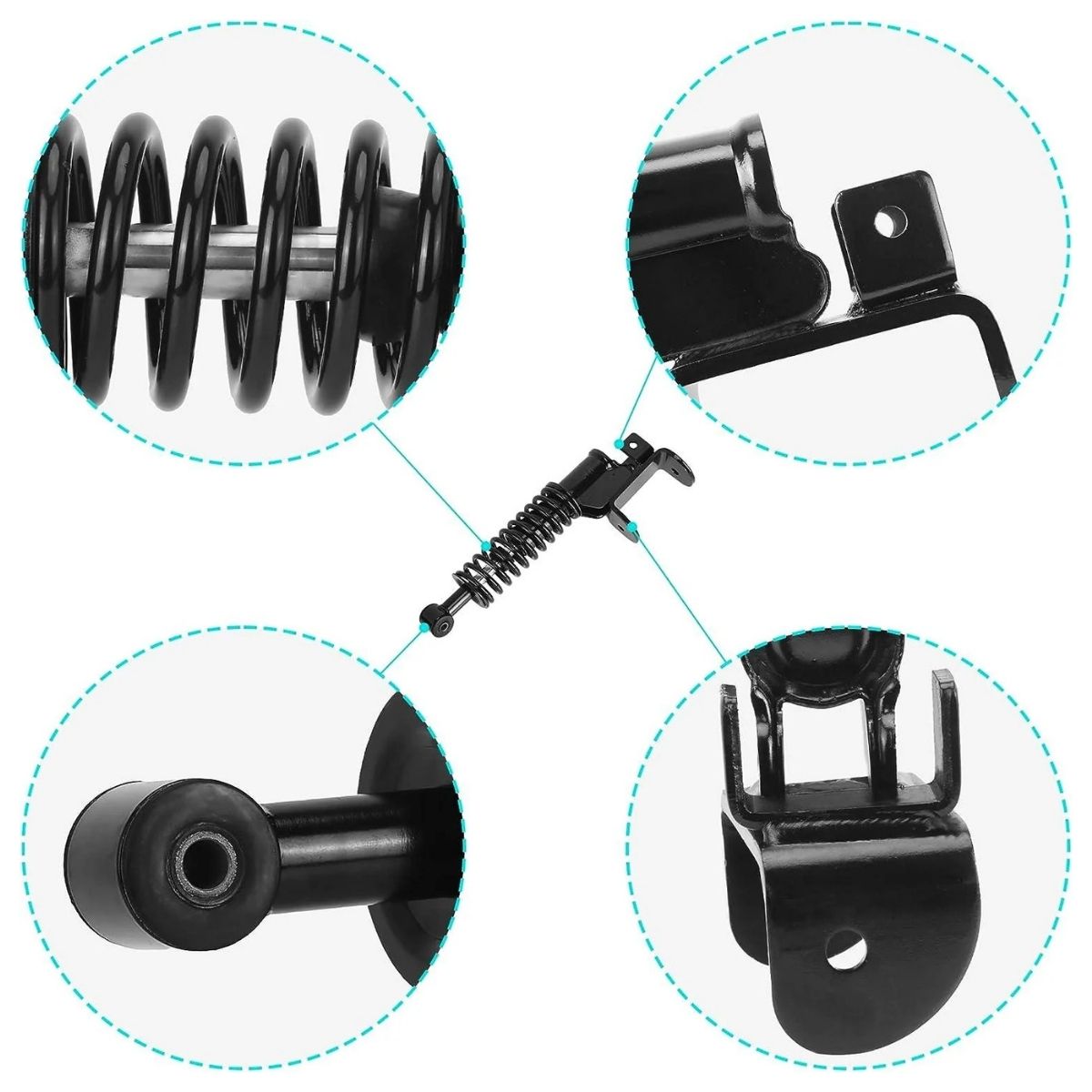 Golf Cart Front Shock Absorber Kit for EZGO RXV & 2Five