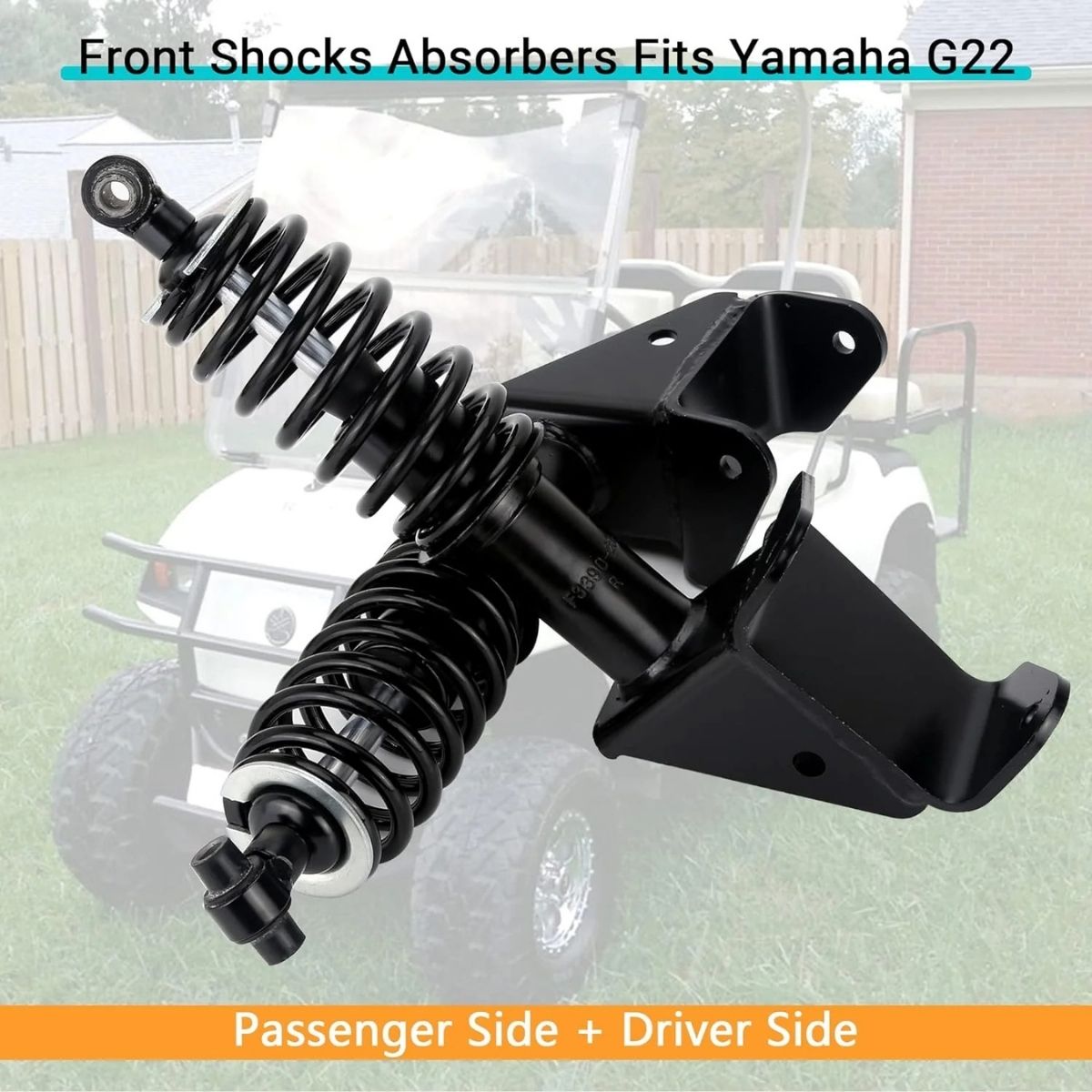 Golf Cart Front Shock Springs For Yamaha Drive G22 Gas & Electric