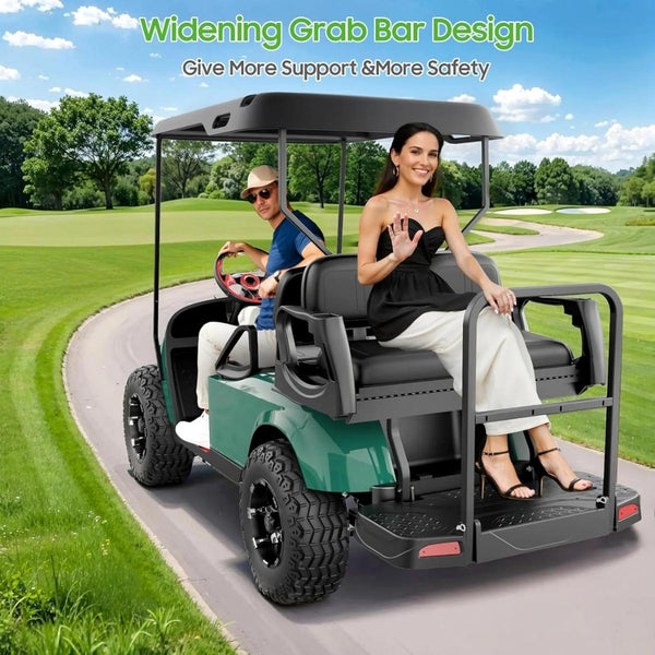 Luxury Golf Cart Flip Seat for EZGO TXT (1995-Up)
