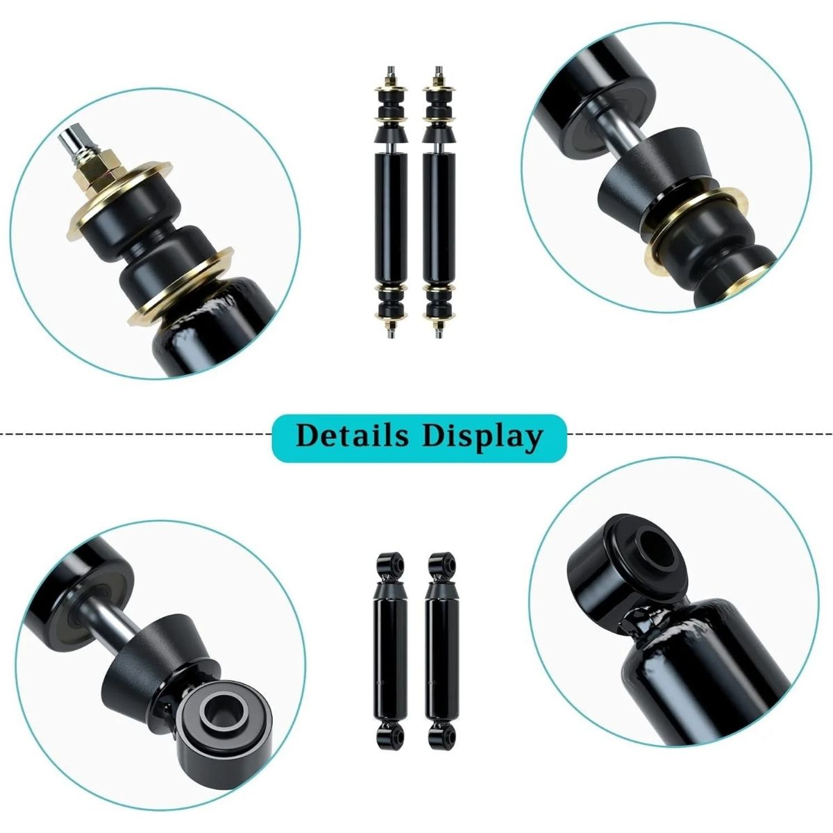 Golf Cart Air Shocks for Club Car DS and Precedent