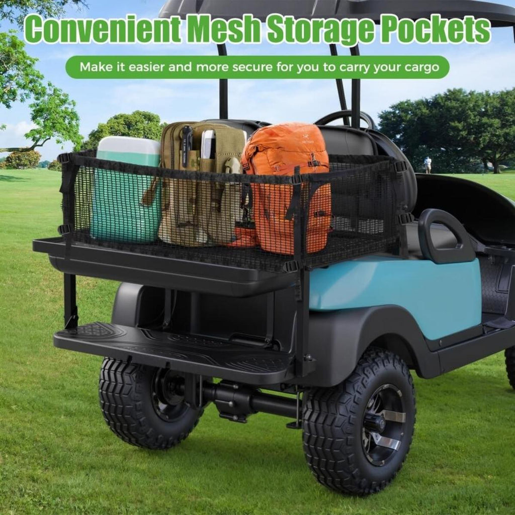 Golf Cart Flip Back Seat Kit for Club Car Precedent, Tempo, Onward, Deluxe Seat and Backrest