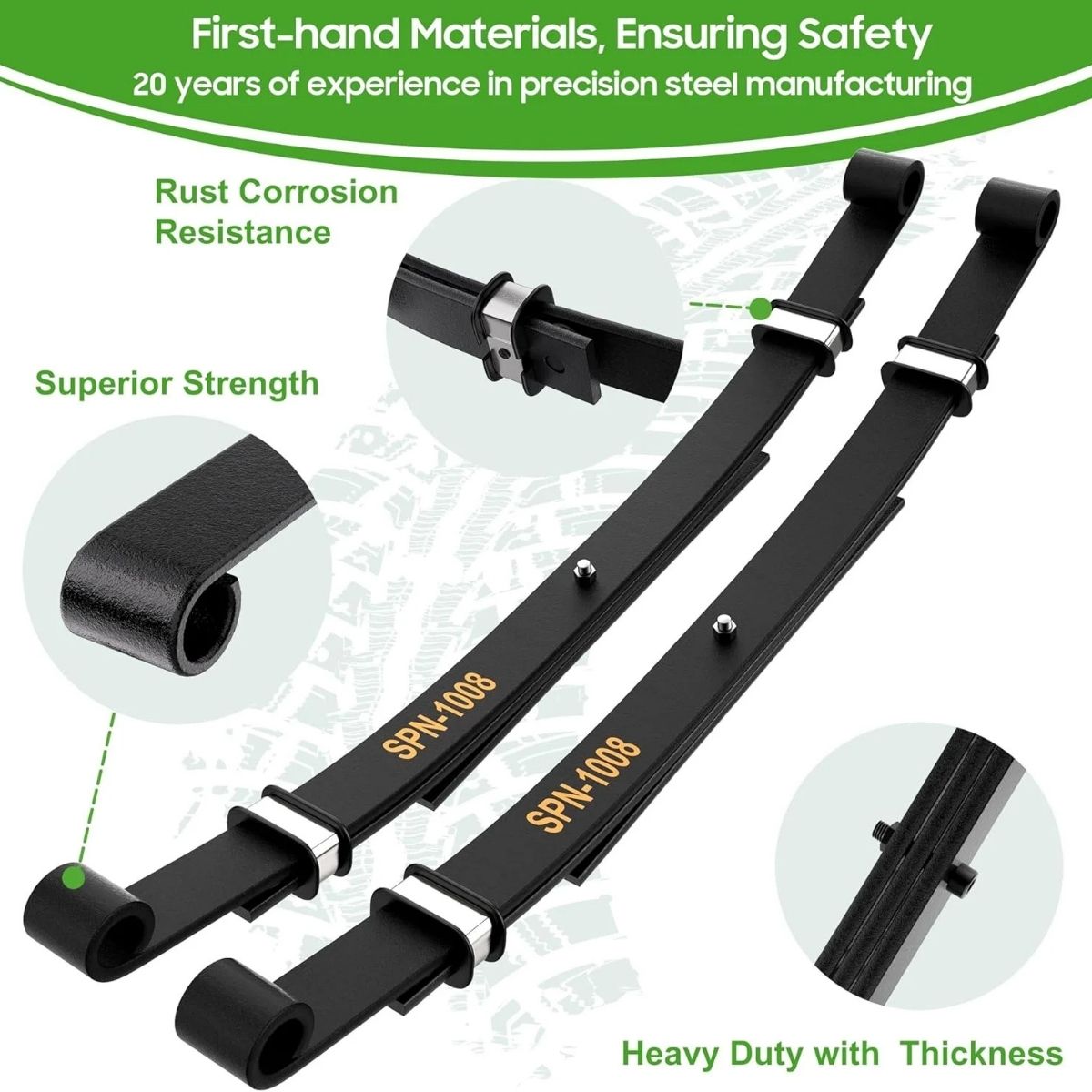 Golf Car Suspension Leaf Spring Kit for Club Car DS 1981-Up