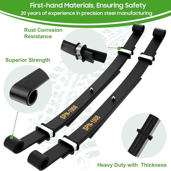 Golf Car Suspension Leaf Spring Kit for Club Car DS 1981-Up