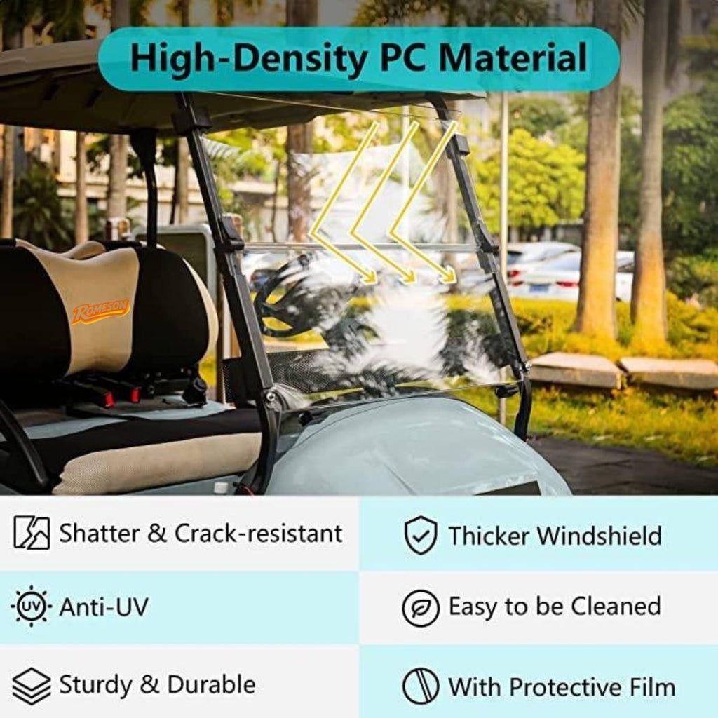 Golf Cart Windshield for Club Car Precedent 2004-Up