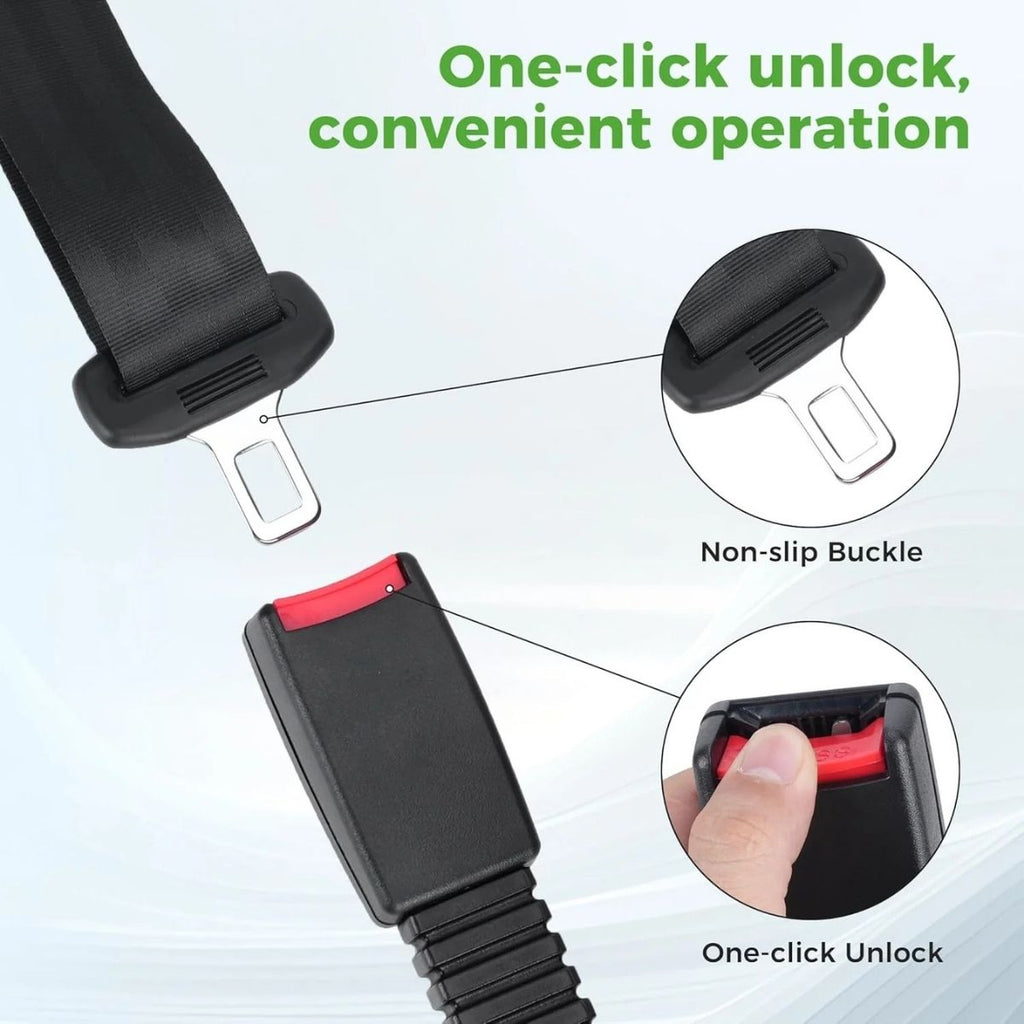 3-Point Retractable Seat Belt Kit for EZGO TXT & Club Car DS/Precedent (4-Passenger)