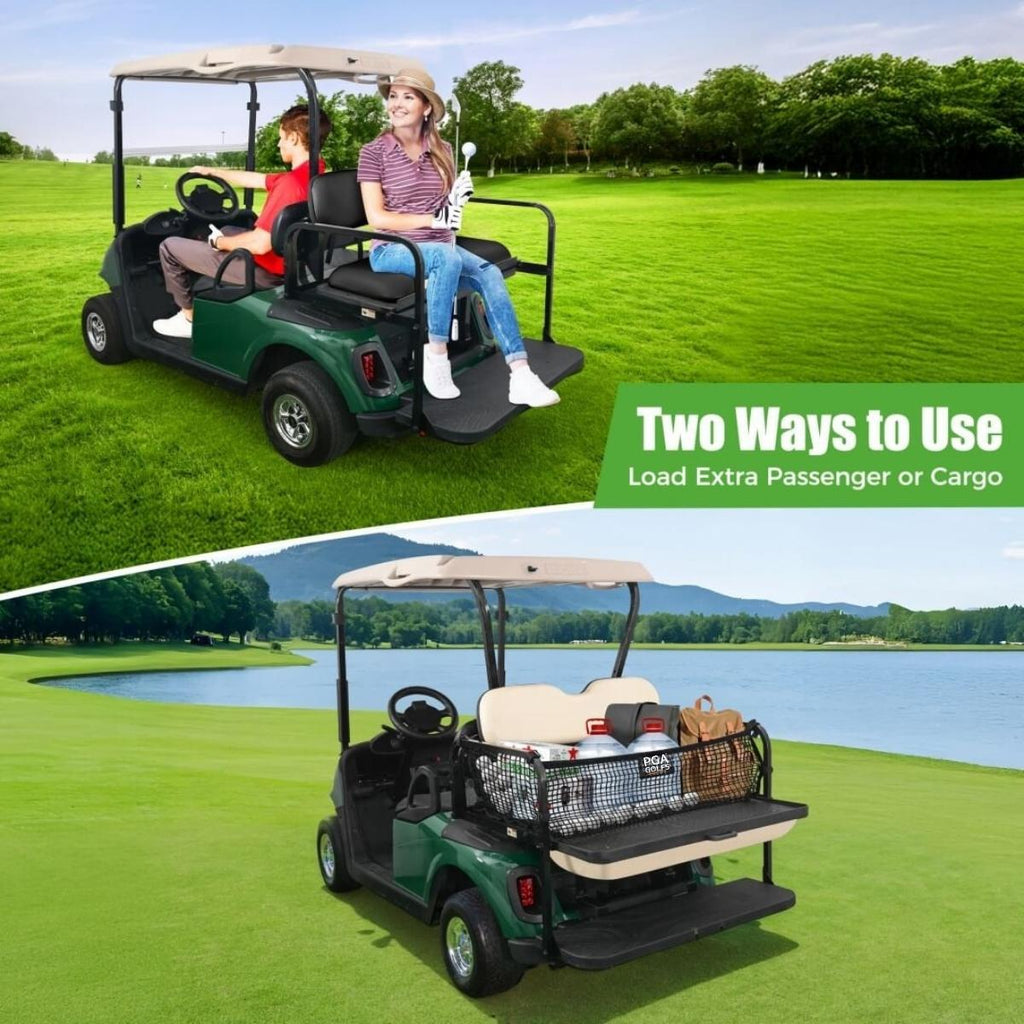 Golf Cart Folding Rear Seat Kit for EZGO RXV