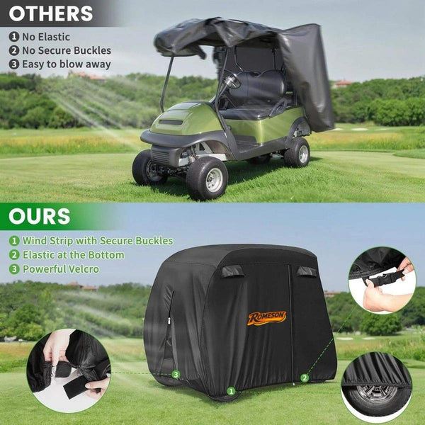 Golf Cart Cover for 2-4 passenger Waterproof Sunproof Universal