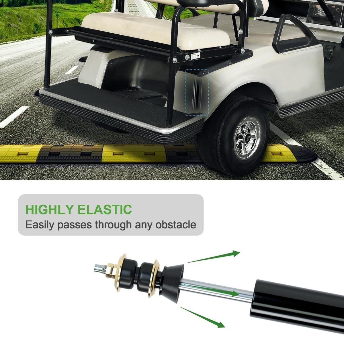 Golf Cart Rear Shocks Kit For Club Car DS Precedent