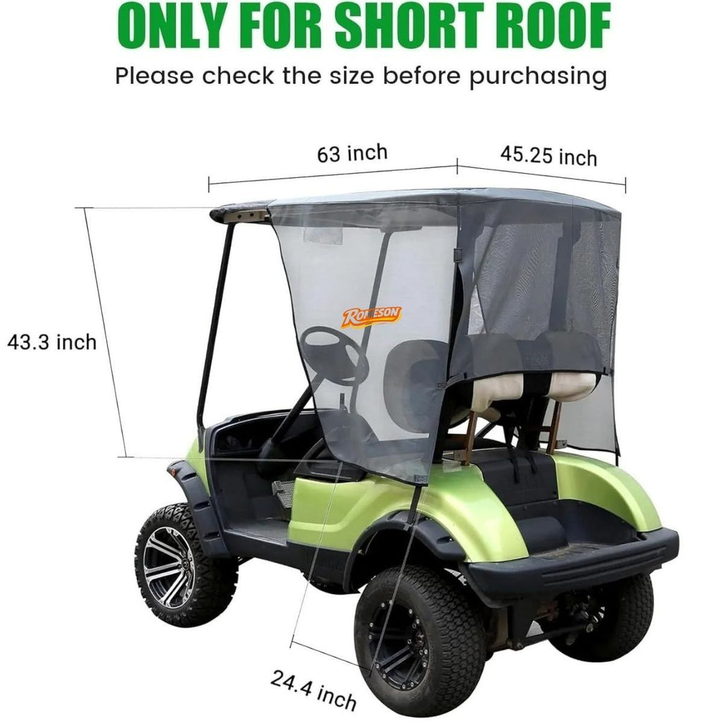 Golf Cart Sun Shade Cover for Yamaha G29 Drive 2