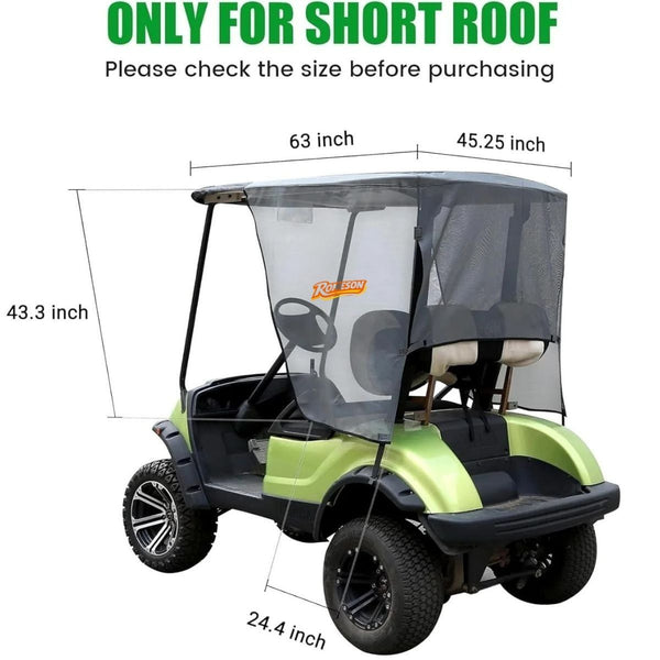 Golf Cart Sun Shade Cover for Yamaha G29 Drive 2