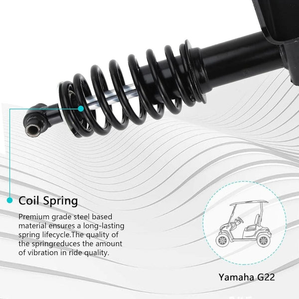 Golf Cart Front Shock Springs For Yamaha Drive G22 Gas & Electric