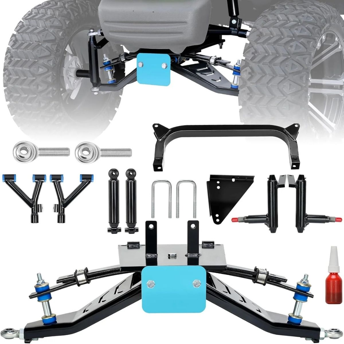 6" Golf Cart Lift Kit for Yamaha G29 Drive1 2007-2016 Electric Model