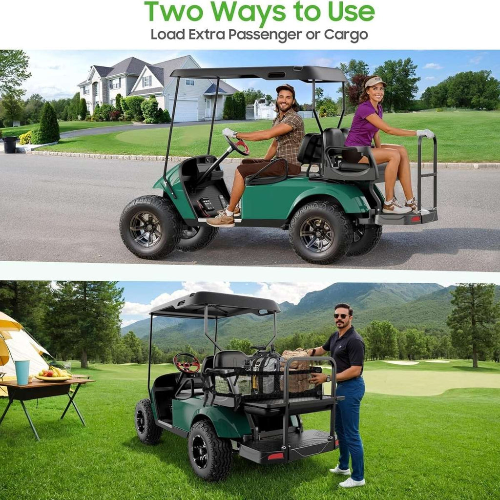 Luxury Golf Cart Flip Seat for EZGO TXT (1995-Up)