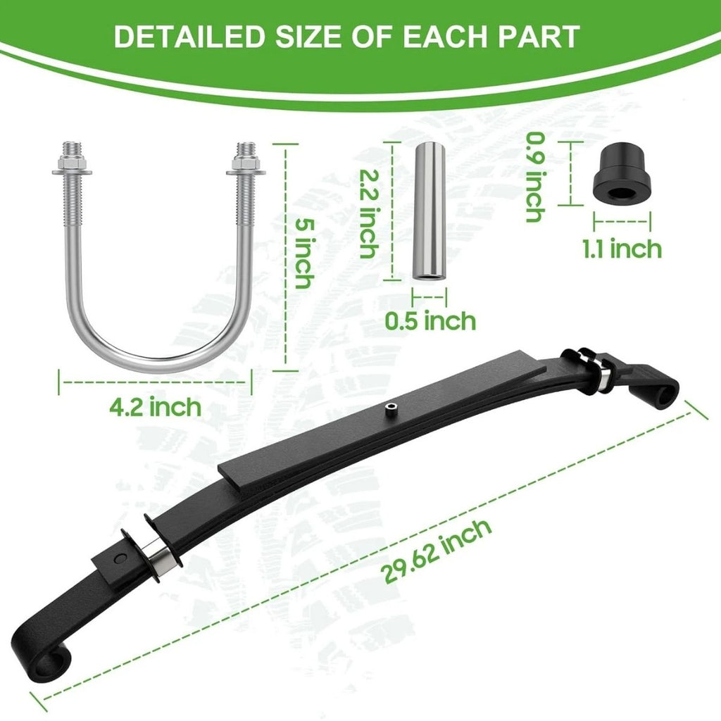 Golf Car Suspension Leaf Spring Kit for Club Car DS 1981-Up