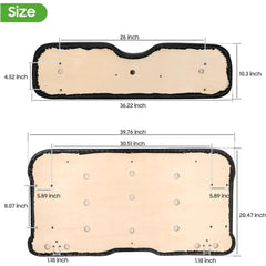 Golf Cart Seat and Back Kit for EZGO RXV 2008 Up