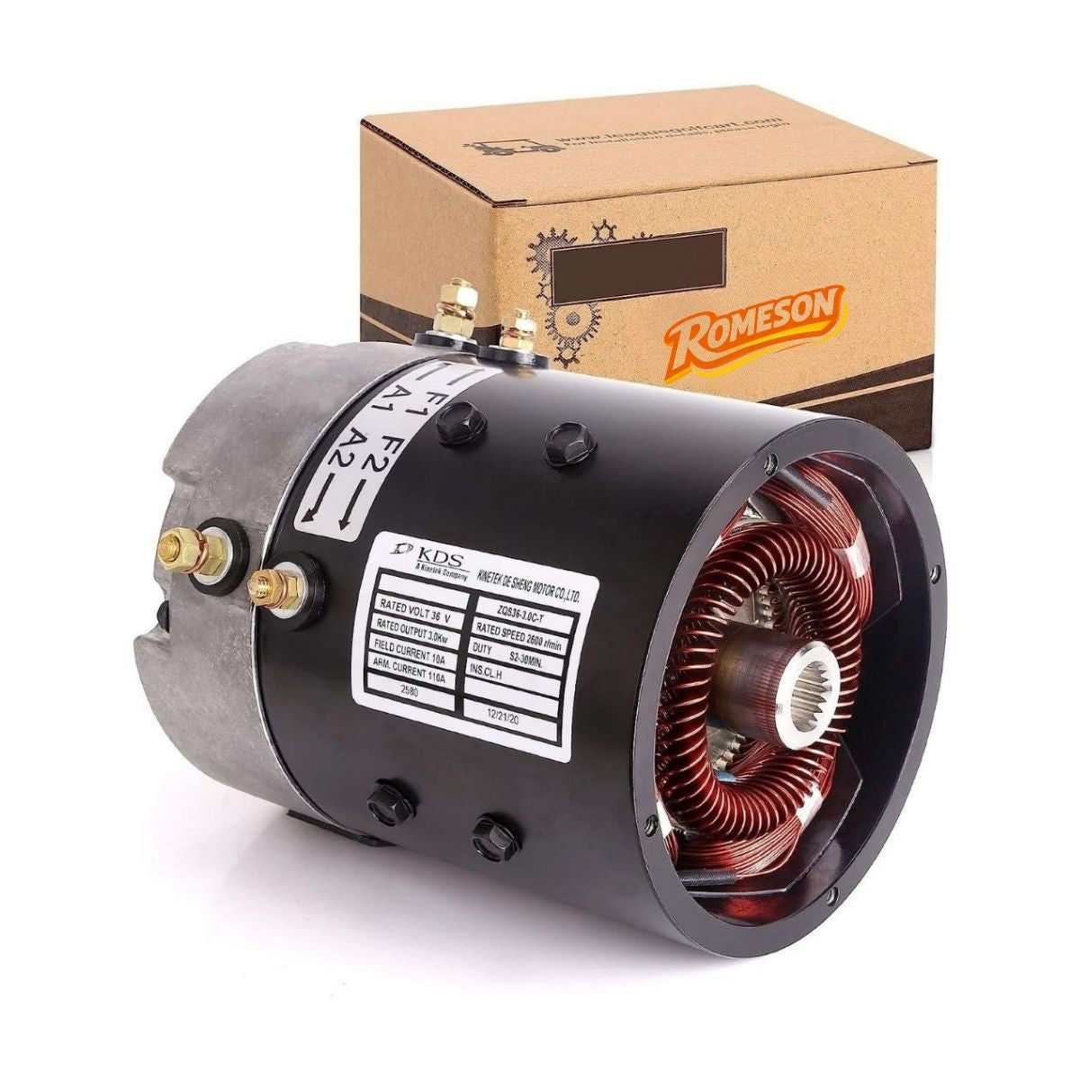 Golf Cart 36V Electric Separately-Excited Motor for EZGO TXT PDS Main image