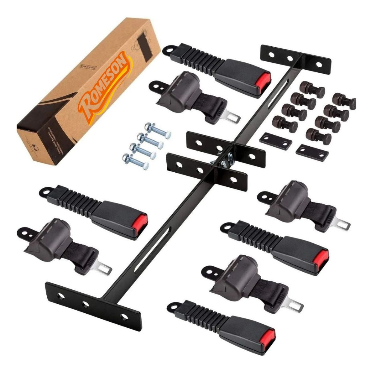 Golf Cart Seat Belts Universal Kit for Club Car EZGO Yamaha Main image