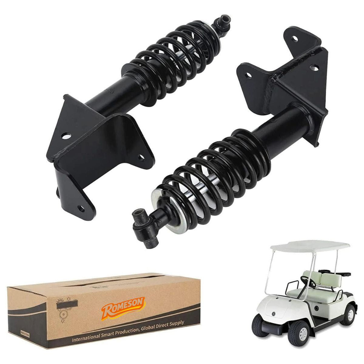 Golf Cart Front Shock Springs For Yamaha Drive G22 Gas & Electric Main image