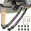 Golf Cart Rear 3-Leaf Spring Kit with Heavy Duty Bushings & Sleeves for EZGO TXT 1995-2013