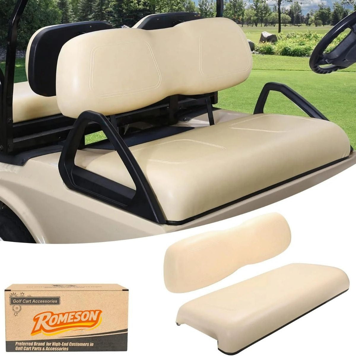 Golf Cart Front Seats for Club Car DS 2000-up Secondary image