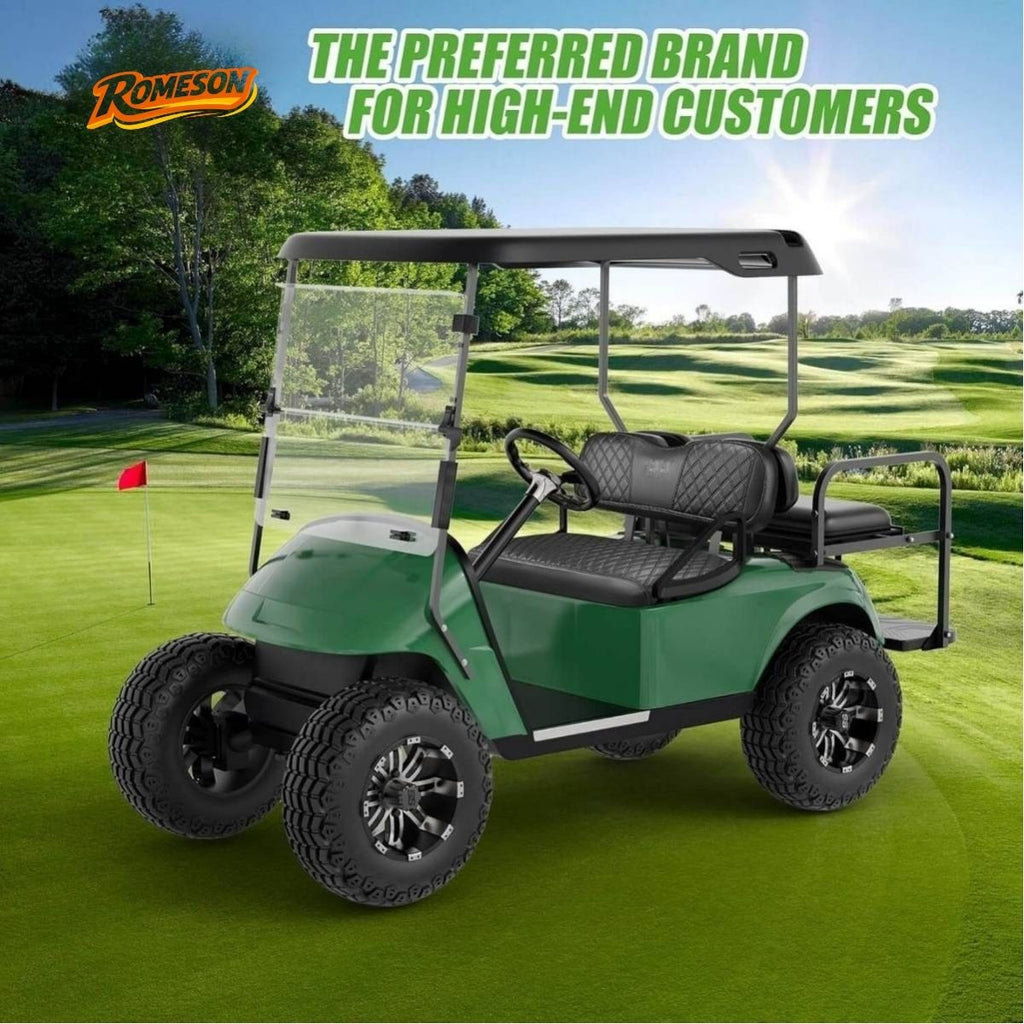 Leather Golf Cart Seat Cover for EZGO TXT Club Car Precedent