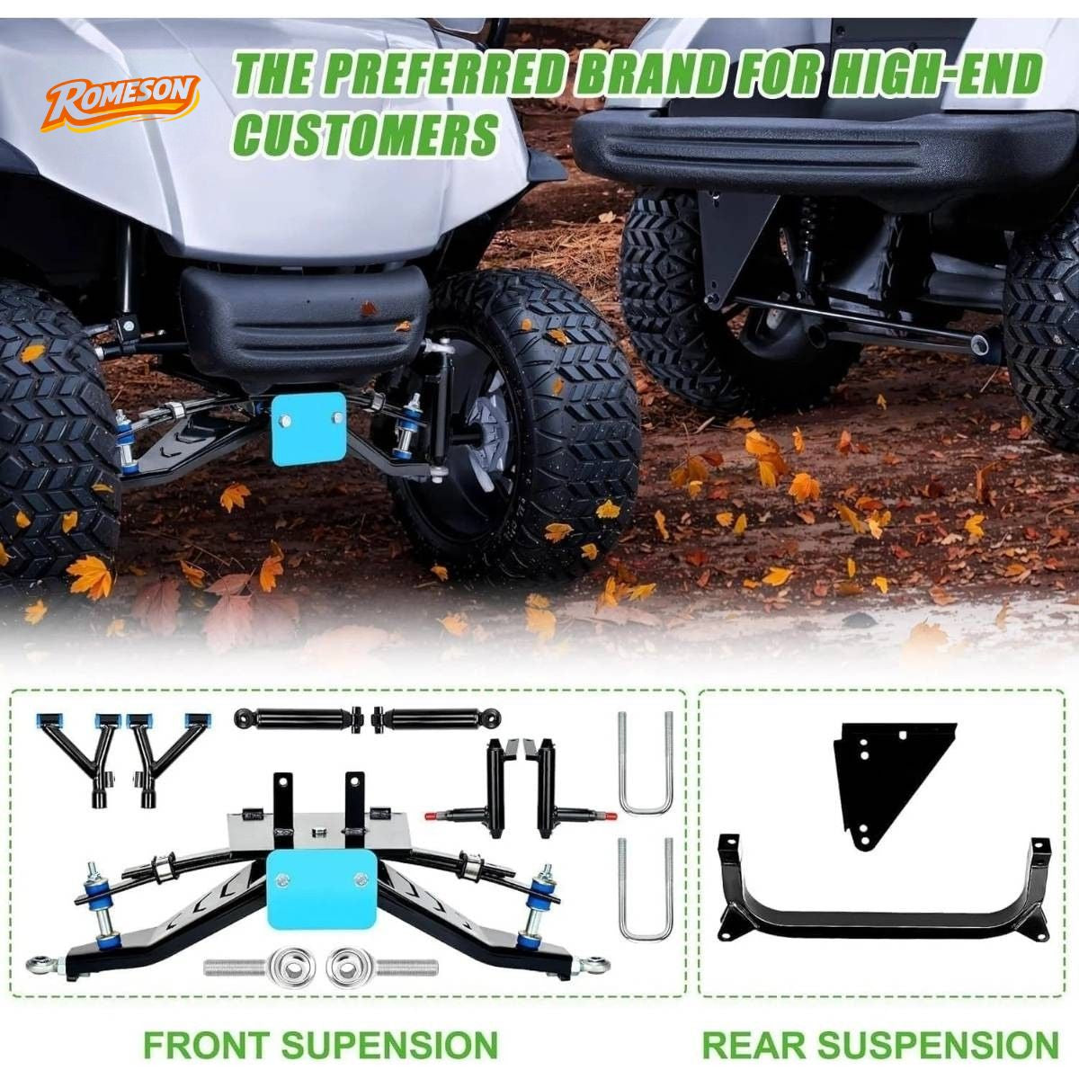 6" Golf Cart Lift Kit for Yamaha G29 Drive1 2007-2016 Electric Model