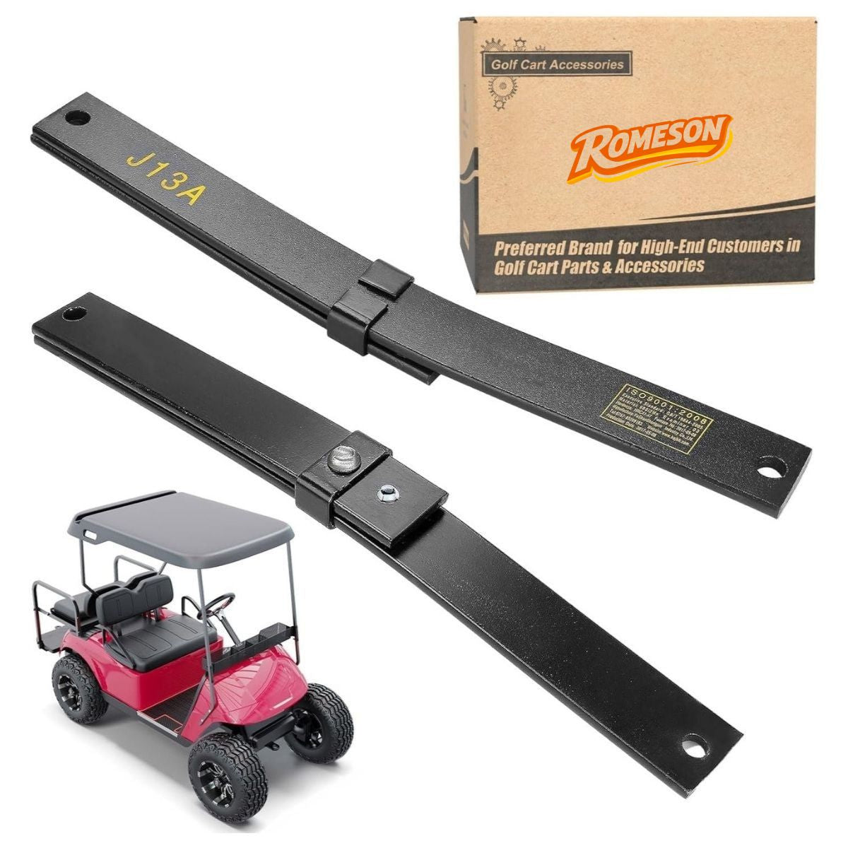 Golf Cart Front Leaf Spring Anti-Rust Only For EZGO TXT