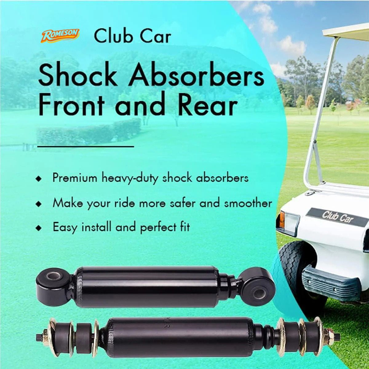 Golf Cart Air Shocks for Club Car DS and Precedent