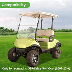Golf Cart Windshield for G29/Drive 2007-2016 Yamaha Transparent Foldable