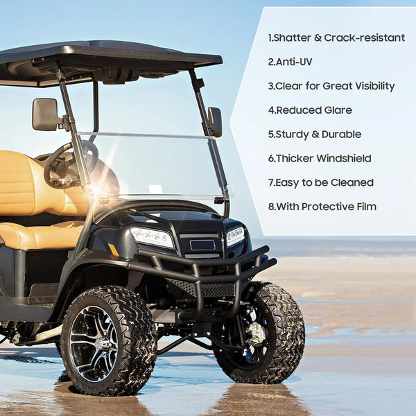 Golf Cart Windshield for Club Car Precedent 2004-Up
